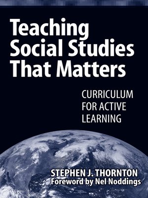 cover image of Teaching Social Studies that Matters